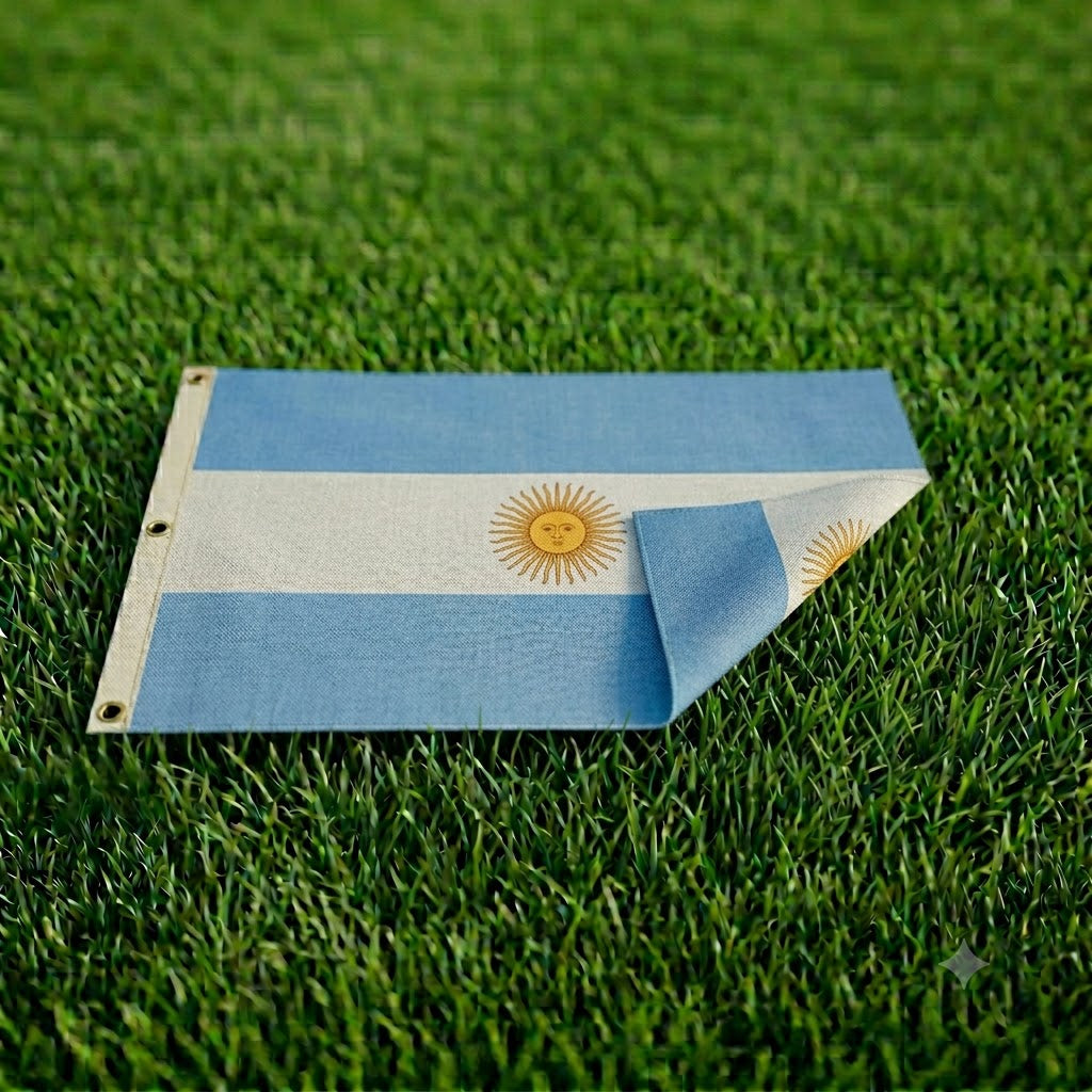 Bandera de Argentina 90×150cm — Capa de Aficionado