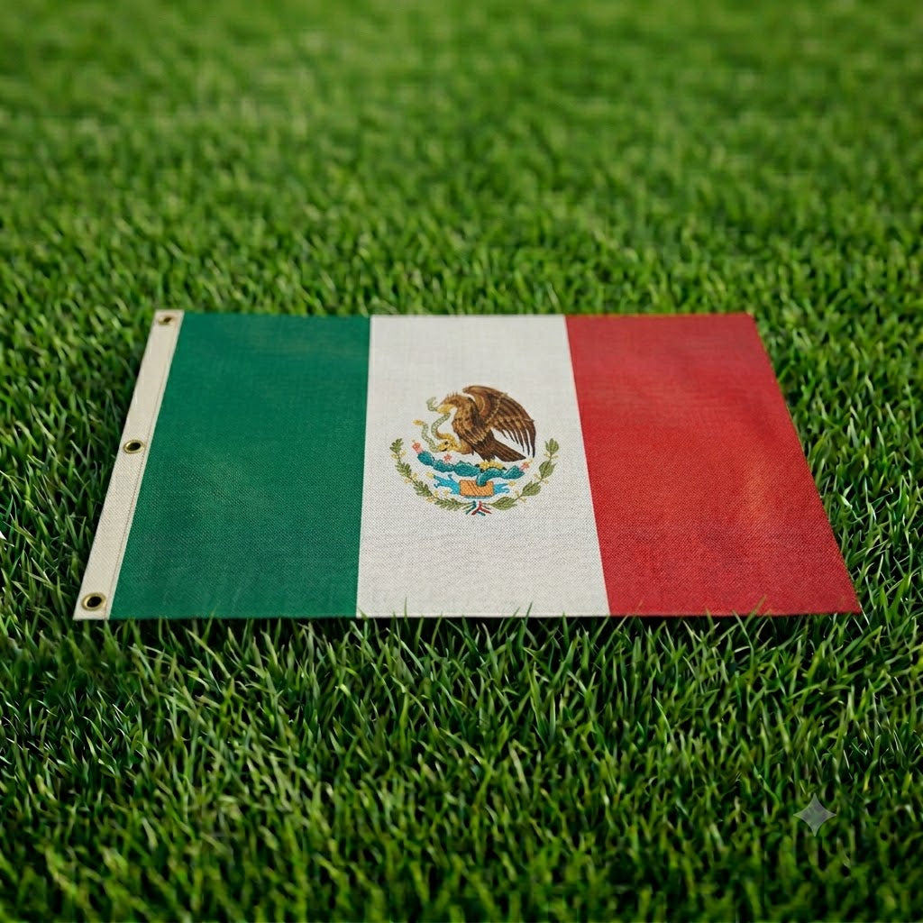 Bandera de México 90x150cm El Escudazo